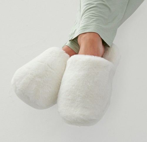 Pantofole mule crema - pantofole,