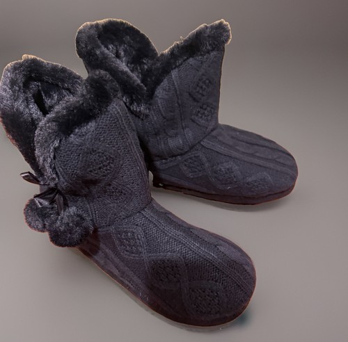Pantofole slip donna - on, nere