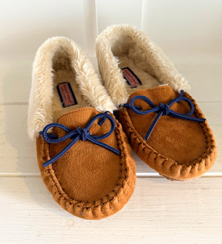Pantofole mocassino donna