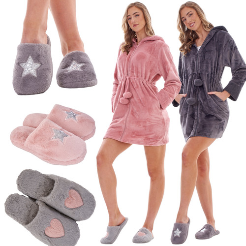 Ciabatta donna morbida peluche