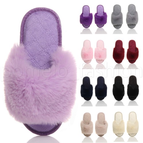 Ciabatte donna pelliccia