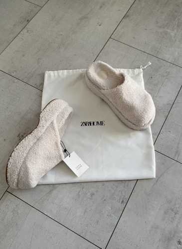 Zara shearling pantofole - zara,