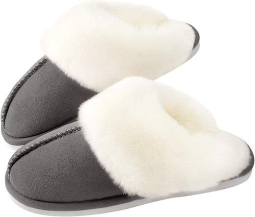 Pantofole donna fuzzy calde - donna,