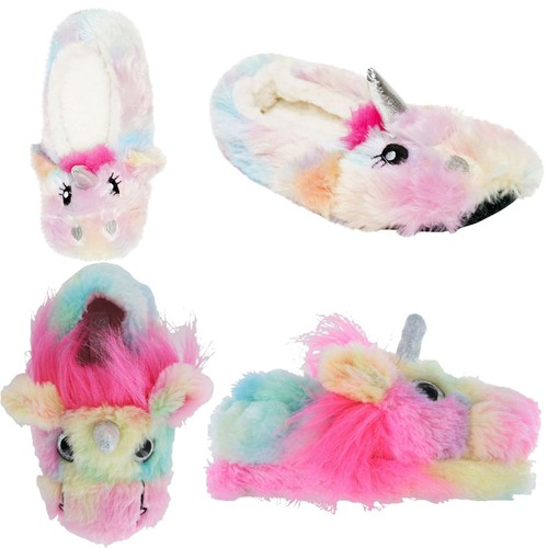Pantofole peluche unicorno - peluche,