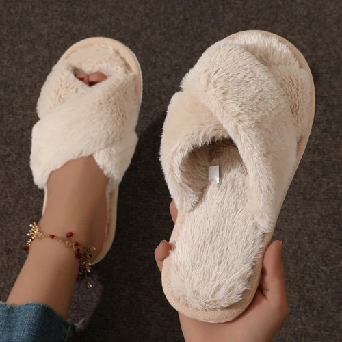Pantofole donna incrociate - pantofole,