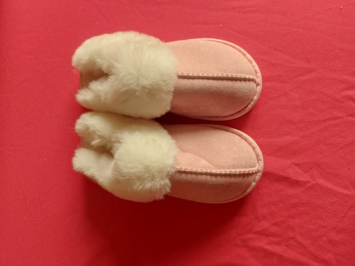 Pantofole rosa bianche - e,