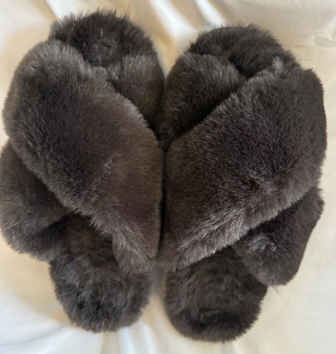 Pantofole slip pelliccia - pantofole, in