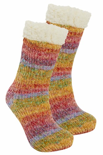 Calzini ciabatte arcobaleno - , da